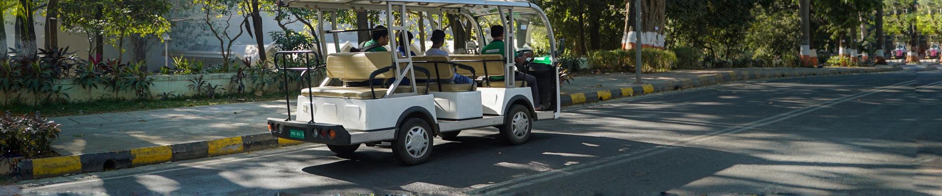 Buggy transport facility inside New Rummy DELTIN7