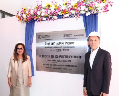 Mr. Bharat Desai and Ms. Neerja Sethi visit New Rummy